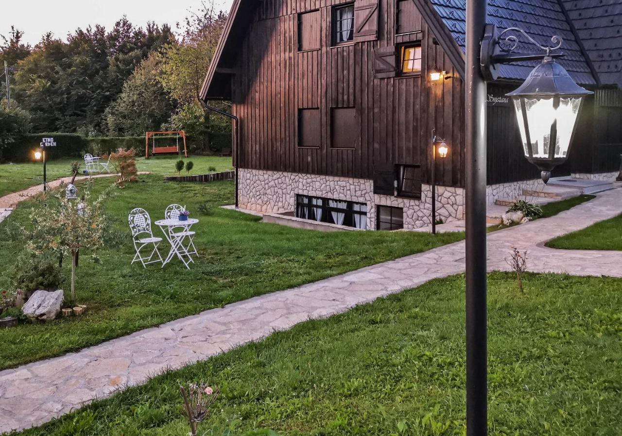 Plitvice Luxury Etno Garden Hotel Plitvicka Jezera Ngoại thất bức ảnh